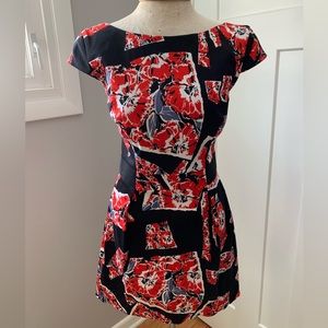 French Connection low back A-line dress